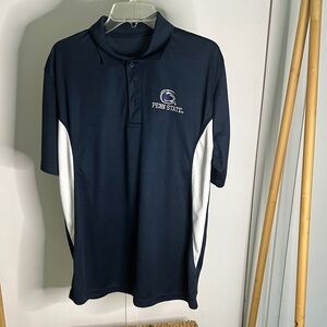 Penn State Navy Blue Polo Shirt‎ size large